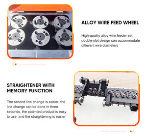 Agente prezzo ZD-2D-206 modello multifunzione 2d filo macchina formatrice CNC 2d filo piegatrice produttore - Product Image 3