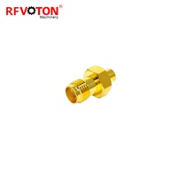 Adaptateur de connecteur RF à prix d'usine, prise mâle SMP droite vers prise femelle SMA, en stock