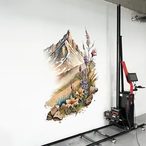 2026 Hot Sell Wall Painting Automatic Wall <strong>3d</strong> Vertical Mural Printer <strong>Machine</strong> for Building Decoration <strong>Printing</strong> - Product Image 3