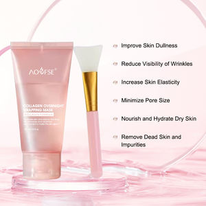 מיצוק לילה קליפות את הקולגן פנים הלילה מסכת לחות קולגן לחות הקולגן לילה מסכה - Product Image 3