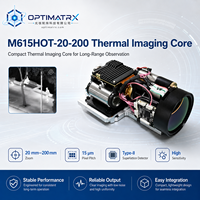 Module de caméra thermique zoom MWIR refroidi M615LEO-20-200 640 x 512 pour intégration d'imagerie thermique OEM