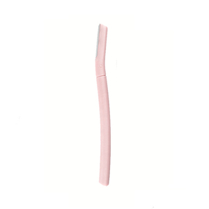 Maquinilla de afeitar biodegradable ecológica para mujer, recortadora de vello facial y cejas de paja de trigo - Product Image 5