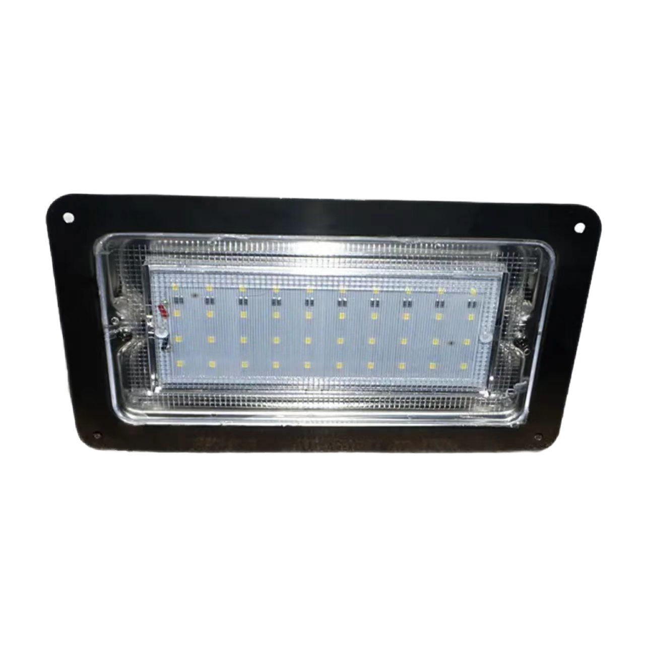 New LED Dome Light 24V Bus Interior Ceiling Lamp 304 Stainless Steel Waterproof Cabin Roof Light City Coach Public Transport