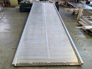 Rampa de carga de aluminio con capacidad de 3 toneladas para cortacésped, tractores pequeños, motocicletas, miniexcavadoras, montacargas, apiladores - Product Image 5