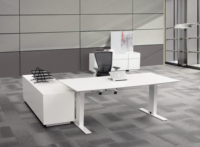 Table de directeur moderne en bois massif Bureau d'ordinateur Bureau personnalisé Table de bureau pour gestionnaires/patron/PDG