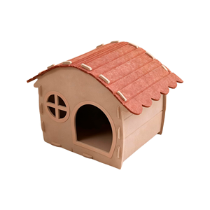 Cueva para Gatos Moderna y Sostenible, Absorbente de Sonido, de Fieltro, Plegable, Cerrada, con Diseño Impreso y Túnel de Juego Interior Acogedor - Product Image 6
