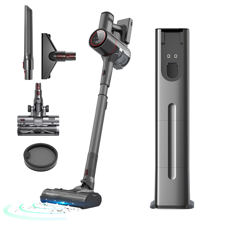 Aspirateur + station de nettoyage intelligente de poussière