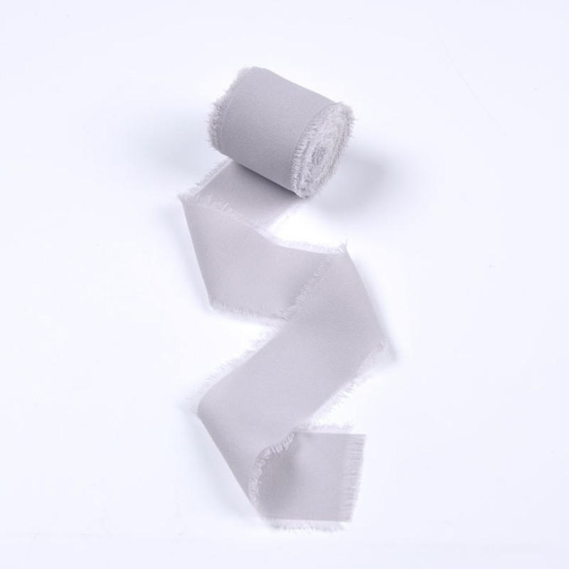 Wholesale INS Wind Ribbon Chiffon Belt 3.8cm Raw Edge Invitation Bouquets Straps