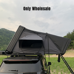 Remaco Hard Aluminum Fold Out SUV Car Rooftop Tent 4 People Open Side Opening Vehicle Roof Top Tent for Overland - Product Image 1