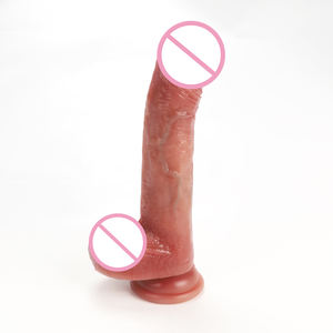 Promo Panas Mainan Pemanas Silikon Cair dengan Remote Control, Mainan Seks <span class=keywords><strong>Penis</strong></span> Realistis, Alat Stimulasi Diri Wanita - Product Image 6