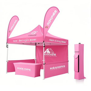 เต็นท์งานปาร์ตี้พับได้ปรับแต่งได้ปรับแต่งได้แบบมืออาชีพคุณภาพสูงโครงอลูมิเนียมอัลลอยด์กันน้ำหลังคาสำหรับการจัดนิทรรศการในร่ม - Product Image 1