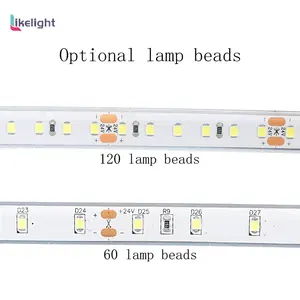 High Quality SMD2835 60leds 120leds Single Color Flexible LED Light Strip Waterproof Outdoor Smart Strip Light