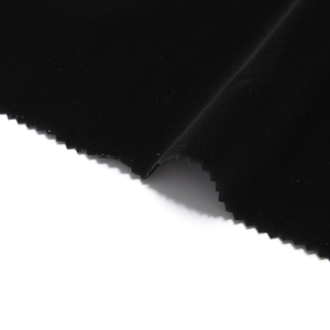 <span class=keywords><strong>Tissu</strong></span> <span class=keywords><strong>de</strong></span> velours noir <span class=keywords><strong>Tissu</strong></span> <span class=keywords><strong>de</strong></span> flocage en gros - Product Image 2