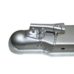 Coupleur de remorque droit pour boule d'attelage de 2 pouces, avec capuchon de protection pour la tête de crochet de remorquage - Product Image 3