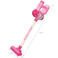 Ensemble de jouets d'imitation pour enfants : Aspirateur électrique de simulation en plastique, jouets électroménagers amusants pour jeu de rôle pour enfants