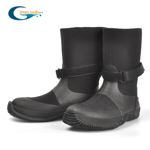 Botas de Buceo YONSUB de Corte Alto, <span class=keywords><strong>Neopreno</strong></span> Vulcanizado de 5 mm, Térmicas, Impermeables, con Soporte para el Tobillo, Botas de Trabajo Resistentes para <span class=keywords><strong>Hombre</strong></span> y Mujer - Product Image 1