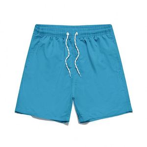 Pantalones Cortos de Verano para Hombre de Secado Rápido, Personalizados, de Malla de Poliéster, Color Liso, con Cordón, para Playa y Vacaciones, con Forro de Malla - Product Image 1