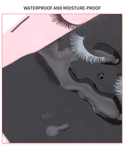 Mixed Procurement Low Price Waterproof Plastic Eva Drawstring Makeup <b>Bags</b> Pouches Eyelash Pattern Lash Extension Lash <b>Bags</b> - Product Image 5