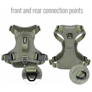 パッド入りペットハーネス2つのリーシュ接続ポイント付き - Product Image 5