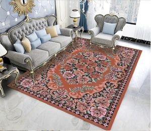 <span class=keywords><strong>Tappeti</strong></span> da collezione persiana tradizionale lavabile in lavatrice, tappeto da sala con stampa a pila bassa - Product Image 3