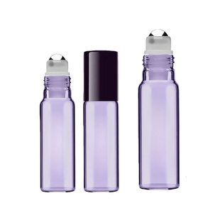 Frascos de Vidro Âmbar Finos de 1ml, 2ml, 3ml, 5ml, 10ml com Borrifador e Rolinhos de Metal/Vidro para Sabonete Líquido - Product Image 3