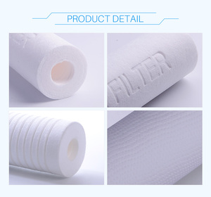 فلتر مياه كهربائي بتقنية التناضح العكسي 10 و20 و30 و40 بوصة، فلتر قطن PP للترسيب، مصنوع بتقنية الغزل/الصهر، صديق للبيئة، خرطوشة فلتر مياه 400 - Product Image 6