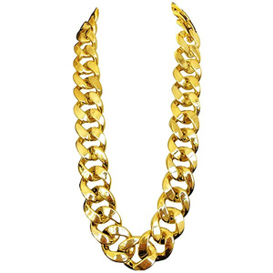 chunky fake gold chain necklace 