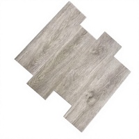 Küchen- und Badezimmer-Rutschfester Traditioneller Bodenbelag aus Reiner Weißer Eiche Vinyl-Planken mit Klicksystem SPC PVC für Wohnungen