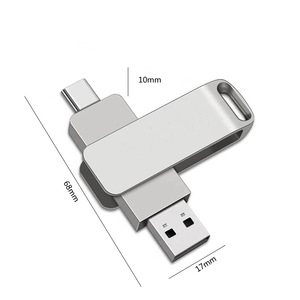 Tốc độ cao xoay thiết kế 2 trong <span class=keywords><strong>1</strong></span> OTG <span class=keywords><strong>USB</strong></span> Flash Drive 64GB 32GB 16GB 8GB <span class=keywords><strong>USB</strong></span> Stick Loại C ổ đĩ<span class=keywords><strong>a</strong></span> điện thoại thông minh OTG 2.0 3.0 <span class=keywords><strong>USB</strong></span> bộ nhớ - Product Image 3