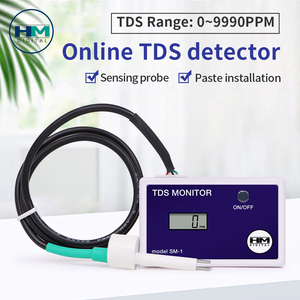 HM Digital SM-1 Monitor TDS em linha único T T interface detector de qualidade da água 0-9990ppm TDS testador com sonda - Product Image 3
