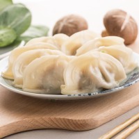 Sanquan Gefrorene Pilz- und Gemüseknödel - 500g Beutel Schnellkoch-Snack für Convenience Stores