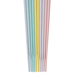 Palillos hexagonales de aleación de color Morandi, antideslizantes, duraderos, para adultos - Product Image 2