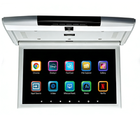 Moniteur Android pour voiture DONGSHUN 17,3 pouces, écran LCD IPS 1080P, Android 12, Wi-Fi, carte SD, USB, télécommande