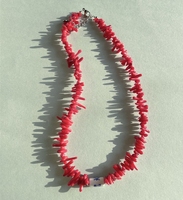 2025 printemps nouvelle mode unisexe mignon Style en céramique collier lien chaîne naturel corail en forme de perle fleur Personalidade tout
