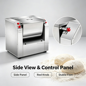 Mélangeur horizontal commercial, adapté aux aliments, pour la production de pâte à pizza et à <span class=keywords><strong>pain</strong></span>. - Product Image 3