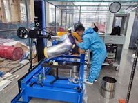 Máquina Económica de Soldadura Automática de Perímetros para Tanques y Juntas de Tuberías, Programable por PLC, Rendimiento Estable