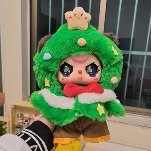 Xác thực giáng sinh vui vẻ bí ẩn Hộp đồ chơi sang trọng giáng sinh trang trí treo thẻ Vinyl mặt với nhân vật hoạt hình đông lạnh D1 - Product Image 6