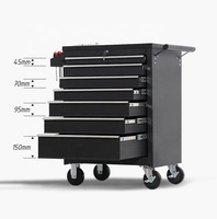 Carro de herramientas completo de alta resistencia, Kit de accesorios de tablero de clavijas, cajones de banco de trabajo para garajes, solución de almacenamiento de taller OEM personalizable