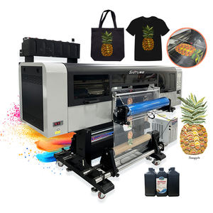 Mesin bordir imitasi UVDTF Transfer kain otomatis tiga kepala dengan rel panduan THK kelas tinggi merek baru dari Jepang - Product Image 4