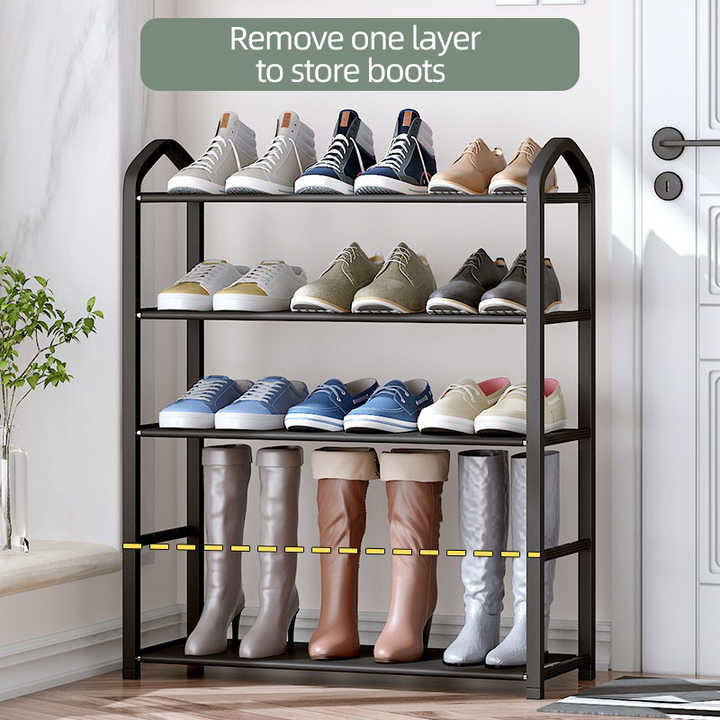 Estante de tela para zapatos y bolsas, organizador de almacenamiento