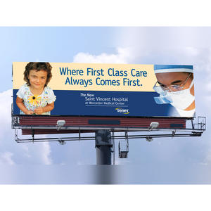 Doppelseitige 169-Zoll P5 <span class=keywords><strong>LED</strong></span>-Werbetafel für Außenmontage an Säulen, Digitales Anzeigepanel mit Frontwartung und WLAN-Steuerung - Product Image 1