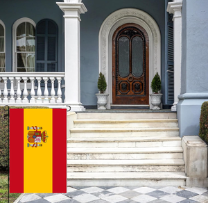 Bandera de Jardín de <span class=keywords><strong>España</strong></span> 12x18, Banderas Pequeñas de Jardín Españolas para Patio, Terraza, Porche, Día de la Independencia, Festival Patriótico - Product Image 4