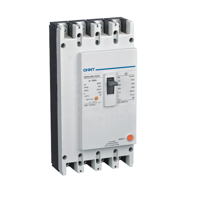 CHINT DZ20L Plastic Case Circuit Breaker 400 A Three-phase160A250A/400A/630A 3N300/4300 Leakage Switch Residual Current