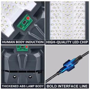 Lampe solaire extérieure étanche IP65 ZY ABS 100w 200w 300w 400w, lampadaire solaire LED tout-en-un avec détecteur de mouvement - Product Image 2