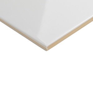 Piastrella Bianca Lucida 20x60 Cm con Bordi Irregolari per Pareti e Pavimenti - Product Image 2