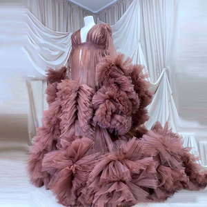 Robe de maternité pour séance photo, vente en gros, haute qualité, robe de <span class=keywords><strong>grossesse</strong></span> pour femme, longue et fluide, robes de défilé de mode - Product Image 2