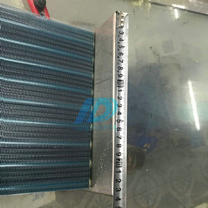 Air-Cooled Condenser <b>Small</b>-Diameter R-410A Refrigerant For Refrigerator <b>Freezer</b> Outdoor Unit - Product Image 1