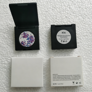 <span class=keywords><strong>Fard</strong></span> à paupières scintillant personnalisé avec logo, pigmenté, DIY, <span class=keywords><strong>bicolore</strong></span>, ombré, duochrome, <span class=keywords><strong>fard</strong></span> à paupières pressé, paillettes, marque privée - Product Image 5