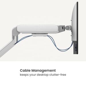 Support d'<span class=keywords><strong>écran</strong></span> de bureau VESA de 17 à 32 pouces Support d'<span class=keywords><strong>ordinateur</strong></span> Support mince entièrement réglable <span class=keywords><strong>Bras</strong></span> de support de moniteur assisté par ressort - Product Image 5