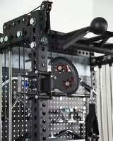 Máquina Smith Multifuncional de Grado Comercial Dinuo y Cable Crossover |   Rack de Potencia Multifuncional para Gimnasio en Casa
